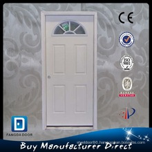 Fangda Exterior Glass Prehung Steel Door